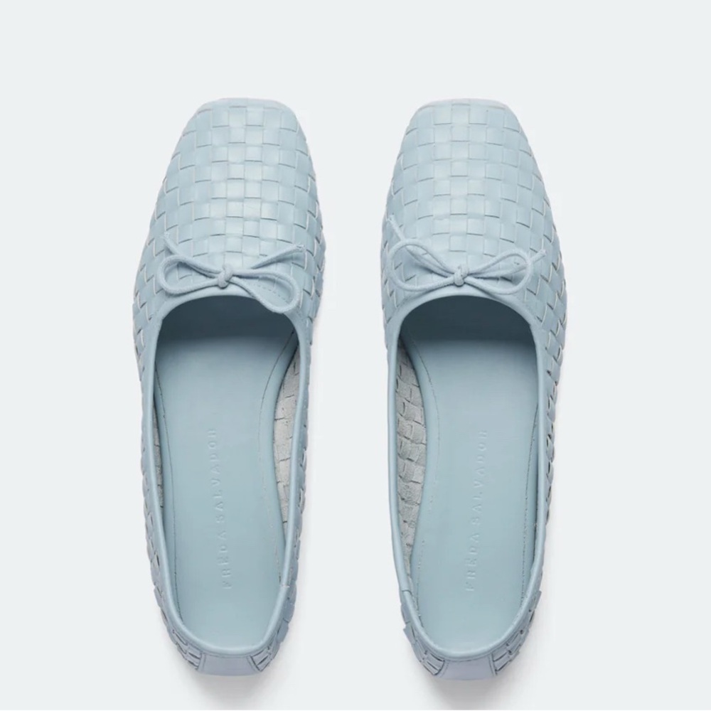 Freda Salvador Blue Flats Elegant Loafers